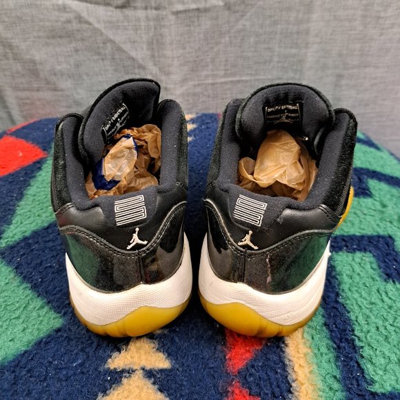 Nike Air Jordan 11 Retro Youth Boys Size 6Y Low Barons Black  %Nike Air Jordan 11 Retro Youth Boys Size 6Y Low Barons Black Sneakers AJ14